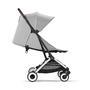 Kočárek CYBEX Orfeo 2024, fog grey (silver frame) - 4/7