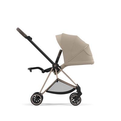 Kočárek CYBEX Set Mios Matt Black Seat Pack 2024 včetně Cloud T i-Size PLUS, cozy beige - 4