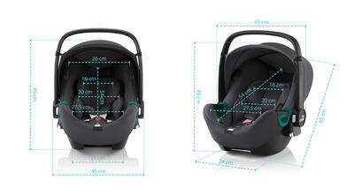 Autosedačka BRITAX RÖMER Baby-Safe iSense 2022, nordic grey - 5