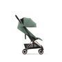 Kočárek CYBEX Coya Rosegold 2024 + ZDARMA: Originální pláštěnka, leaf green - 5/7