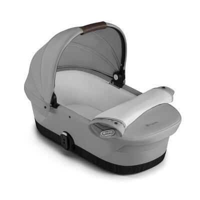 Kočárek CYBEX e-Gazelle S 2024 včetně korby, stone grey (silver frame) - 5