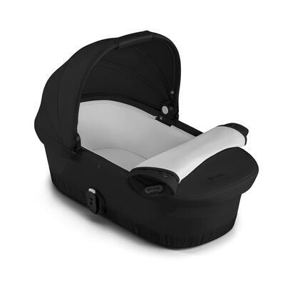 Kočárek CYBEX e-Gazelle S 2024 včetně korby, moon black (black frame) - 5