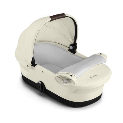 Kočárek CYBEX e-Gazelle S 2024 včetně korby, seashell beige (taupe frame)  - 5