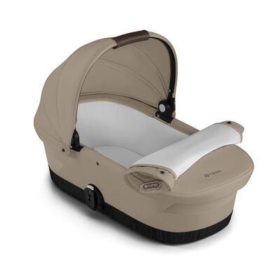 Kočárek CYBEX e-Gazelle S 2024 včetně korby, almond beige (taupe frame) - 5