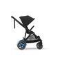 Kočárek CYBEX e-Gazelle S 2025, moon black (black frame) - 5/7