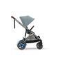 Kočárek CYBEX e-Gazelle S 2025, stormy blue (taupe frame)  - 5/7