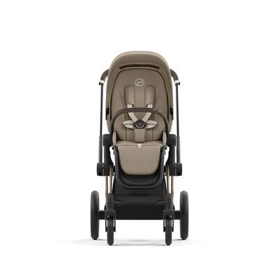 Kočárek CYBEX Priam Matt Black Seat Pack 2024, cozy beige - 5