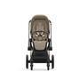 Kočárek CYBEX Priam Matt Black Seat Pack 2024, cozy beige - 5/5