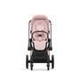 Kočárek CYBEX Priam Matt Black Seat Pack 2024, peach pink - 5/7