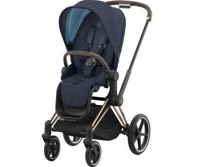 Kočárek CYBEX Set Priam Rosegold Seat Pack 2022 včetně Aton 5 - 6