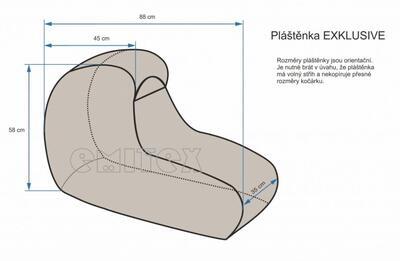 Pláštěnka EMITEX na hluboký kočárek M 2024 (Exclusive) - 6