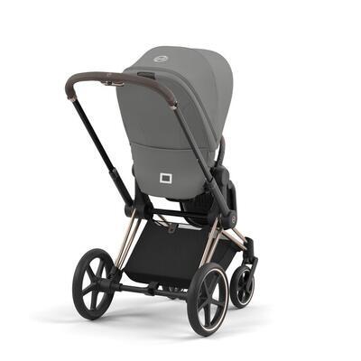 Kočárek CYBEX Priam Matt Black Seat Pack 2024, mirage grey - 6