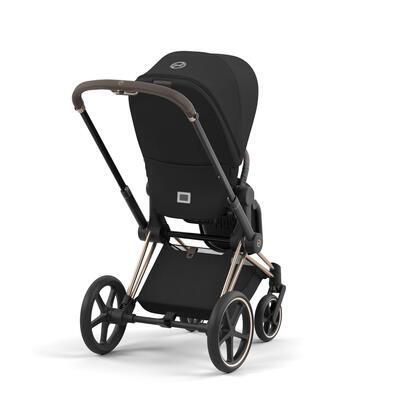 Kočárek CYBEX Priam Matt Black Seat Pack 2024, sepia black - 6