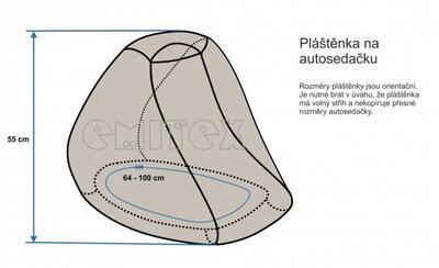 Pláštěnka EMITEX na autosedačku 0-13 kg 2024 - 6