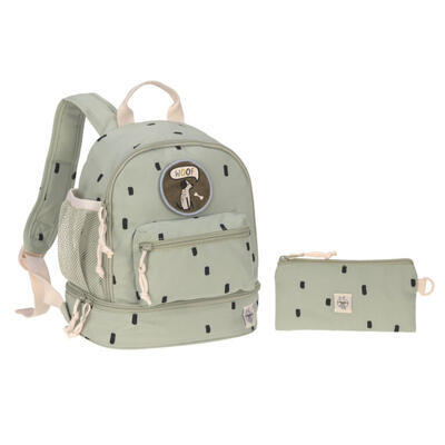 Dětský batoh LÄSSIG Mini Backpack Happy Prints 2024, light olive - 6