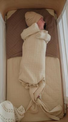 Spací pytel LODGER Hopper Newborn Solid 2024, birch - 7