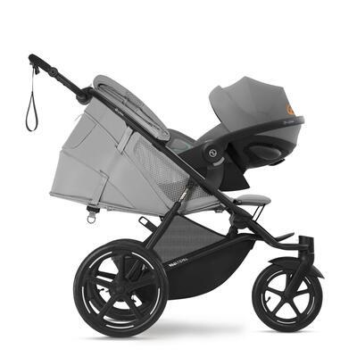 Kočárek CYBEX Avi Spin 2025 + ZDARMA Originální fusak, fog grey - 7