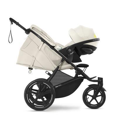 Kočárek CYBEX Avi Spin 2025 + ZDARMA Originální fusak, seashell beige - 7