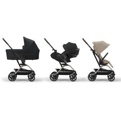 ​Kočárek CYBEX Eezy S Twist+2 2024, almond beige - 7