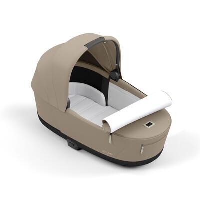 Kočárek CYBEX Priam Matt Black Seat Pack 2024 včetně korby, cozy beige - 7