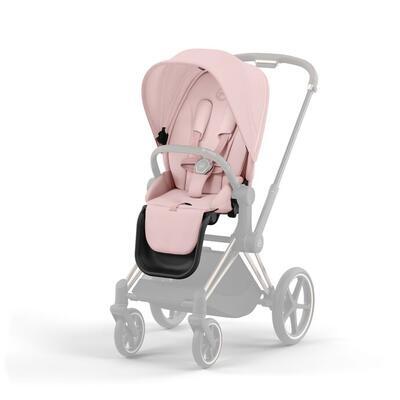 Kočárek CYBEX Priam Matt Black Seat Pack 2024, peach pink - 7