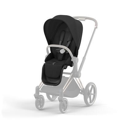 Kočárek CYBEX Priam Matt Black Seat Pack 2024, sepia black - 7